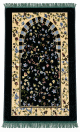 Tapis de prière musulman pour adulte vert avec motifs fleurs multicolores Tapis de prière musulman pour adulte vert avec motifs fleurs multicolores