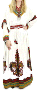 Robe orientale ample avec broderies et decorations - Robe de Dubai