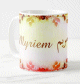 Mug prénom arabe féminin "Myriem" - مريم Mug prenom arabe feminin "Myriem" -