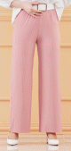 Pantalon été style habillé (Vêtement chic pour femme voilée) - Couleur rose Pantalon ete style habille (Vetement chic pour femme voilee) - Couleur rose