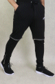 Pantalon zippe leger transformable en Bermuda - Marque Best Ummah - Couleur noir