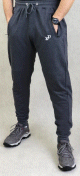 Pantalon de Jogging large leger homme poches zip - Marque Best Ummah - Couleur Gris fonce chine