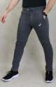 Pantalon jogging molletonne grandes poches zippees pour homme - Marque Best Ummah - Couleur Gris fonce chine