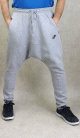 Pantalon jogging Sarouel coton molletonne pour homme - Marque Best Ummah - Couleur Gris clair chine