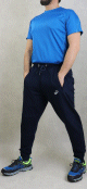 Pantalon jogging large et leger poches zippees pour homme - Marque Best Ummah - Couleur Bleu marine