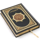 Le Coran arabe thematique avec index edition de luxe dore - 20 x 14 cm-