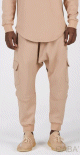 Sarouel Jogging Qaba'il : Pantalon Sniper - Couleur Beige Sarouel Jogging Qaba'il : Pantalon Sniper - Couleur Beige