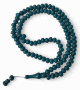 Sabha (chapelet musulman) à 99 perles - Couleur bleu vert Sabha (chapelet musulman) à 99 perles - Couleur bleu vert