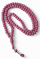 Chapelet musulman (Sebha) à 99 grains - Couleur rose