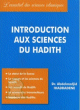 Introduction aux sciences du hadith