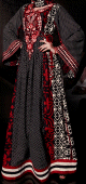 Robe orientale de soiree maxi-longue pour femme