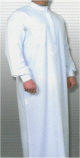 Qamis blanc non brode  (Taille 60 XL)
