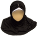 Hidjab deux pieces avec perles sur le bonnet