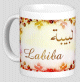 Mug prénom arabe féminin "Labiba" - لبيبة Mug prenom arabe feminin "Labiba" -