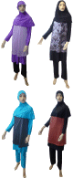 Burkini (Ensemble de plage) pour femmes - Taille 2XL Burkini (Ensemble de plage) pour femmes - Taille 2XL